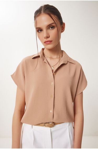 Women's Biscuit Short Sleeve Ayrobin Shirt
