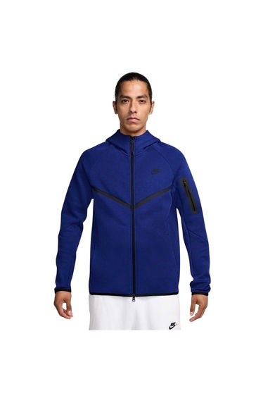 Nike Mens Tech Chevron Full Zip Hoodie - Royal Blue