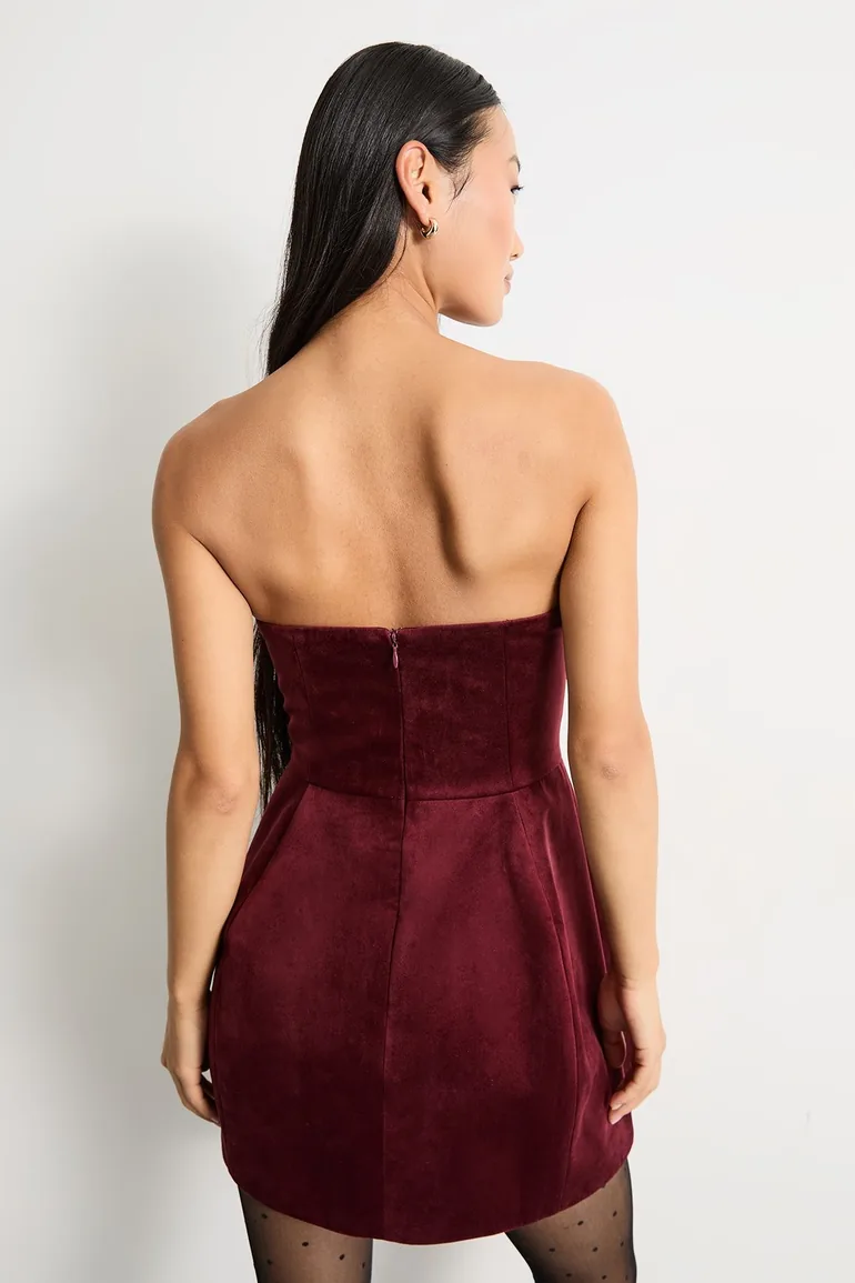 burgundy off the shoulder dress Off the Shoulder Burgundy Satin Long Prom Dresses With Slit US10 / Custom Color