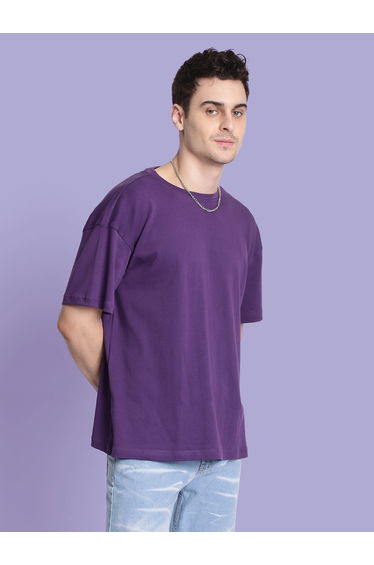 Men Drop Shoulder Oversized T-Shirt