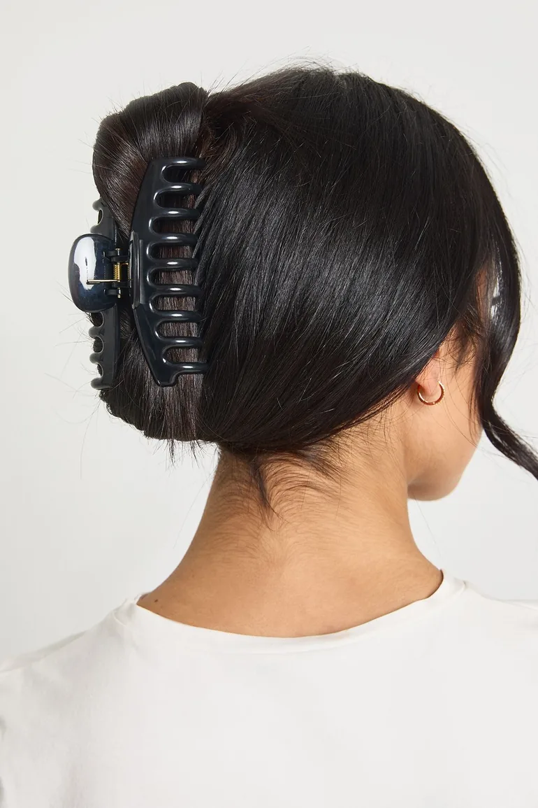 Large Claw Clip - black