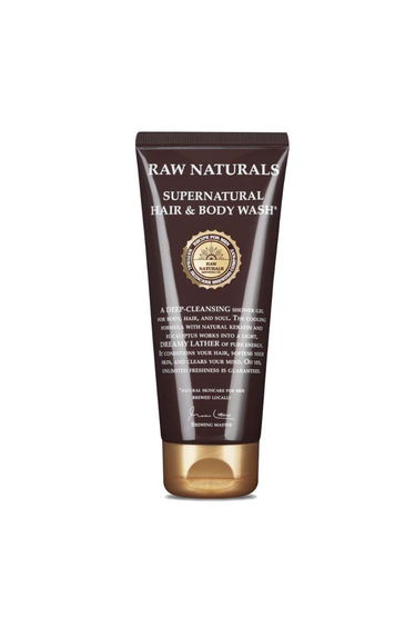 Raw Naturals 3 in 1 Supernatural Hair & Body Wash 200ml