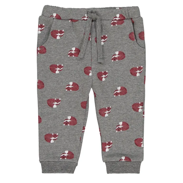 3-Piece Outfit with Fox Print - 3