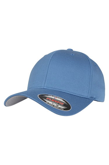 Yupoong Mens Flexfit Fitted Baseball Cap - Slate Blue