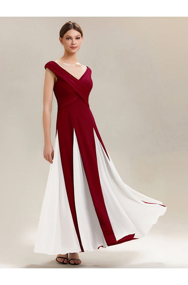 ever ONYX|Elegant Design Knit Cap Sleeve Formal Dress