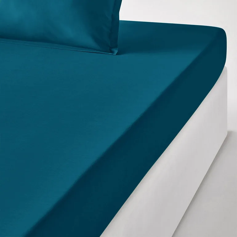 Best Quality Cotton Percale Plain Fitted Sheet