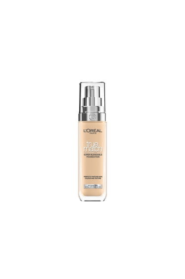 L'Oreal Paris True Match Liquid Foundation, Skincare Infused With Hyal
