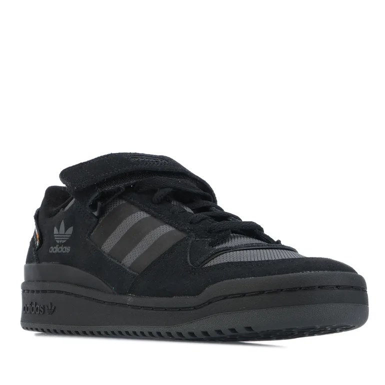 Boy's adidas Originals Junior Forum Low Trainers in Black - 1