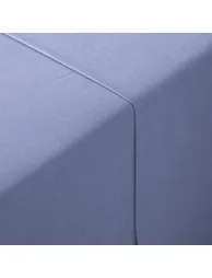 Scenario Plain Washed Cotton Flat Sheet - 5