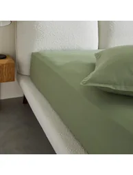 شرشف سرير بحواف مطاطية بإرتفاع 30سم - 3