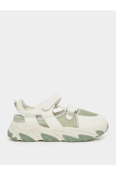 Chunky Sole Velcro Sneakers
