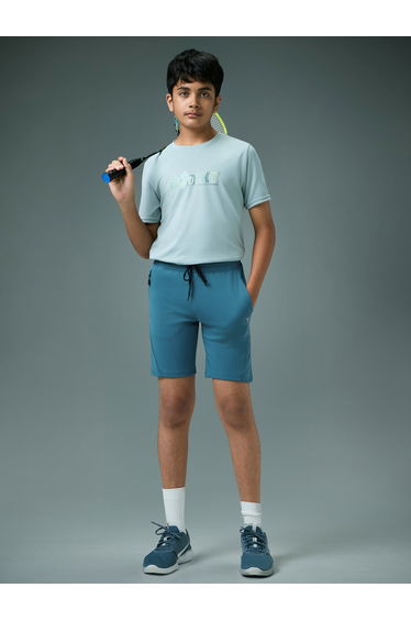 Boys Slim Fit Sports Shorts with TECHNO GUARD
