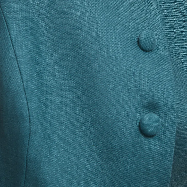 Slim-Fit Linen Waistcoat - 2