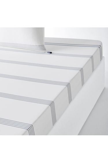 RIAD Striped Cotton Fitted Sheet