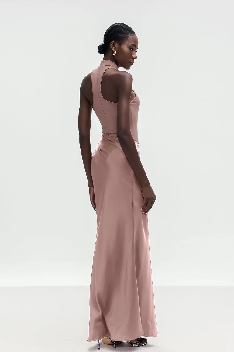 pink tank maxi dress Tank Maxi Dress in Pink XS