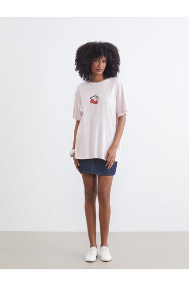 Hello Kitty Printed Women's T-Shirt