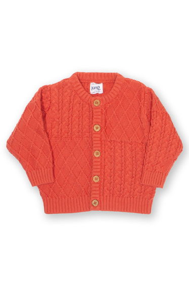 My first cardi burnt orange