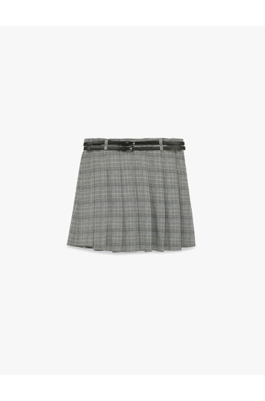 Plaid Mini Skirt