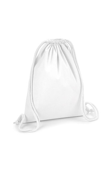 Westford Mill Organic Premium Cotton Gym Sack - White