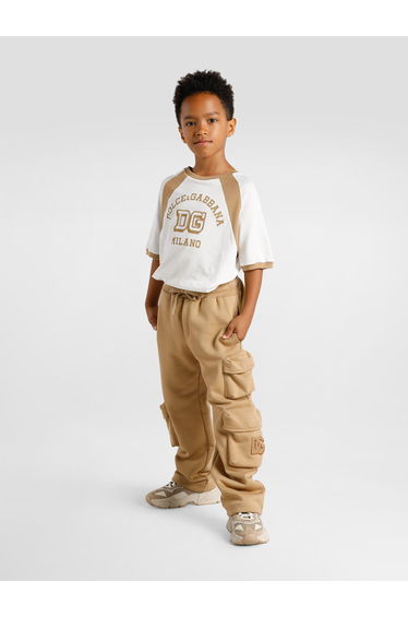 Dolce & Gabbana Boys Milano Logo T-Shirt in White
