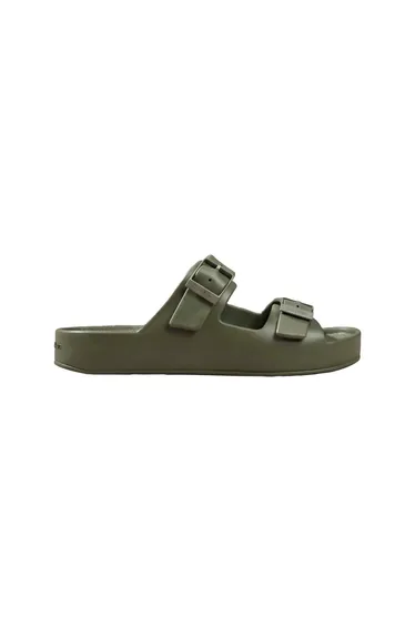 Ergon Eva Double Bar Sandal Deep Lichen Green