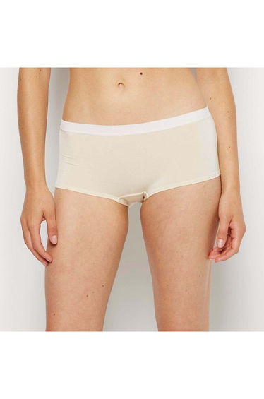 Boyshort Panty in Pearled Ivory
