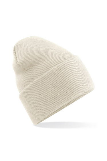 Beechfield Unisex Adult Original Turned Up Cuff Beanie - Almond