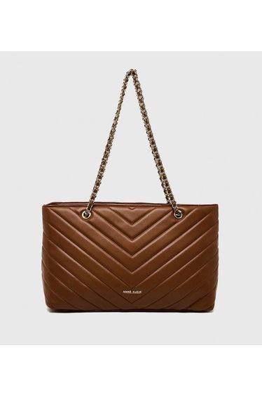 Anne Klein Logo Detail Puffer Convertible Shoulder Bag