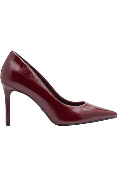 Pointed Leather Heels