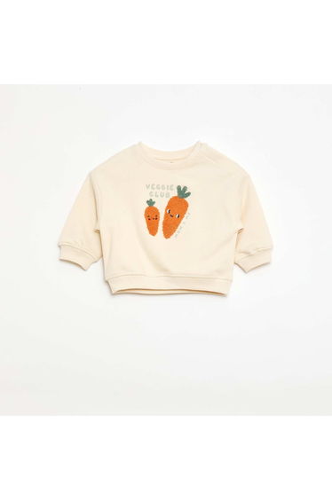 Long-Sleeved Sweatshirt WHITE