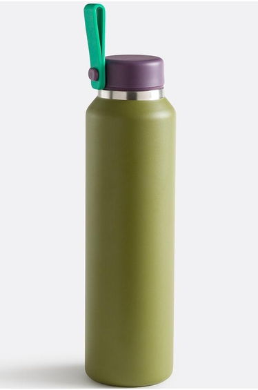 Zaho 50cl Insulated Water Bottle in Steel