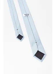 Dusty Blue Slim Tie - 3