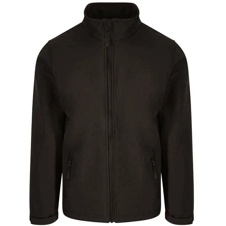 PRO RTX Mens Double Layered Soft Shell Jacket - Black