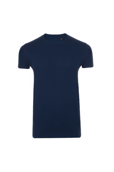 SOLS Mens Imperial Slim Fit Short Sleeve T-Shirt - French Navy
