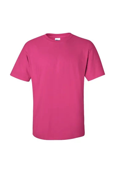 Gildan Mens Short Sleeve Soft-Style T-Shirt - Heliconia