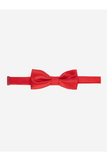 Romano Boys Satin Bow Tie in Red