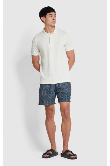 Colbert Geo Print Swim Navy