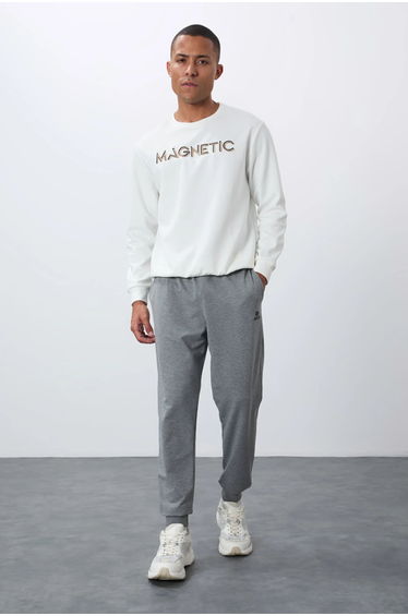 TOMMY Men's Solid Fleece Sweatpants