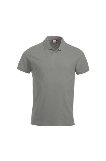 Clique Mens Classic Lincoln Polo Shirt - Silver
