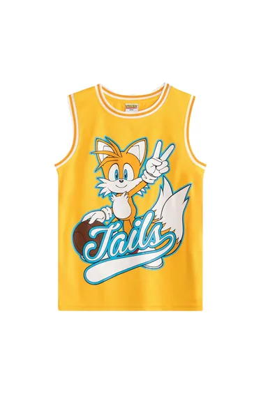 طقم سونيك ذا هيدجهوغ باللون الأصفر