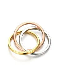 Tri-Color Interlocking Rings - 5