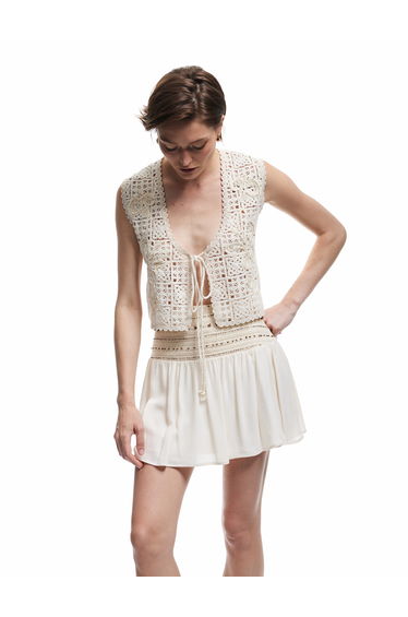 Mini Flared Skirt