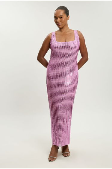 Whitley Neill Plus Size Premium Crystal Embellished Dress