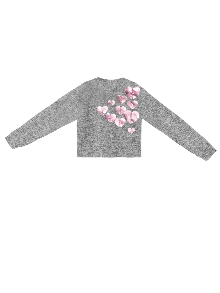 Bright Hearts Girls Tracksuit Set - 5
