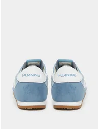 حذاء سنيكرز برباط - أزرق - 4