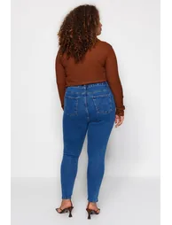 Plus Size Jeans - Blue - Skinny - 3
