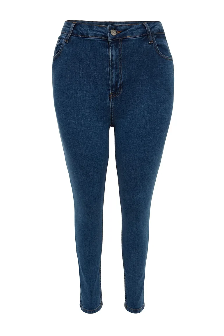 Plus Size Jeans - Blue - Skinny - 5
