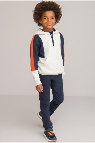 Cotton Straight Trousers