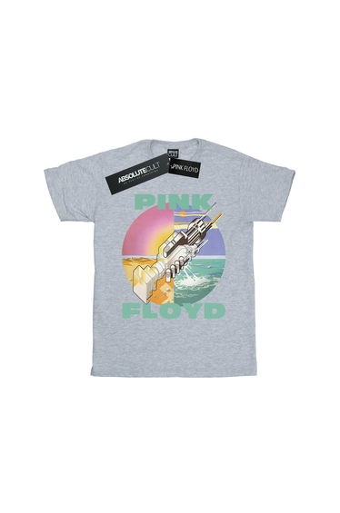 Pink Floyd Mens Wish You Were Here T-Shirt - Sports Grey