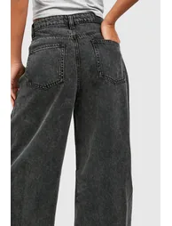 The Petite Straight Leg Jean - black - 3